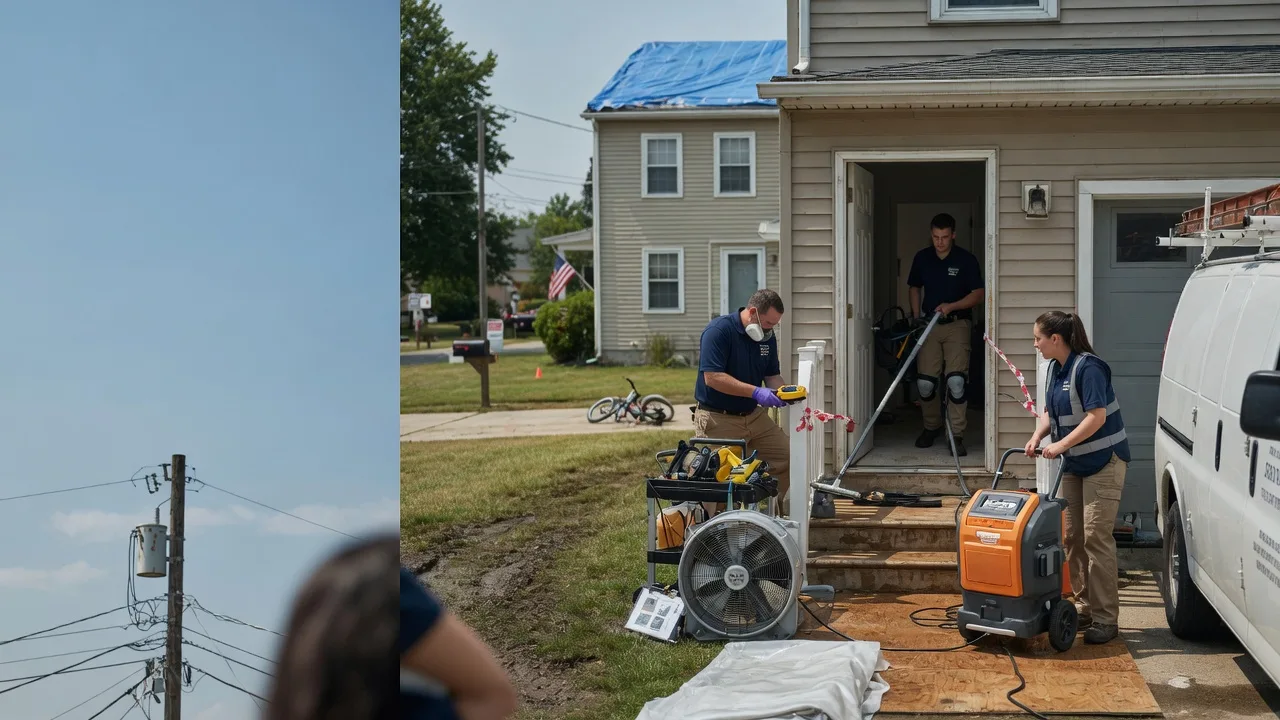 Water Damage Repair in Eau Galle, WI near me
